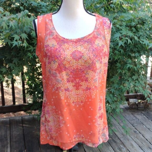 CAbi Sheer Floral Top - Picture 2 of 12